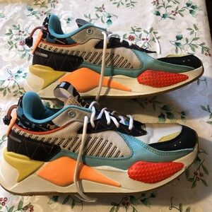 Puma Colorful running shoes.